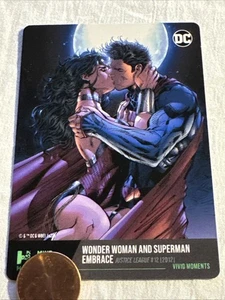 Wonder Woman & Superman Embrace DC Ch. 2 Hybrid Trading Card Random Mint - Picture 1 of 3