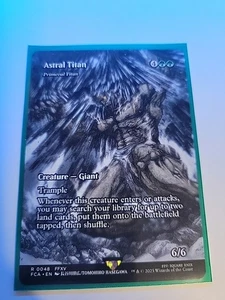 Astral Titan - Primeval Titan (Showcase) Final Fantasy: Through the Ages Regular - Bild 1 von 1