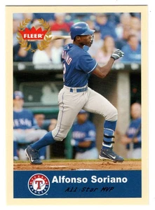 Alfonso Soriano - Texas - Award - 2005 Fleer Tradition MLB Baseball # 331 Mint - Picture 1 of 1