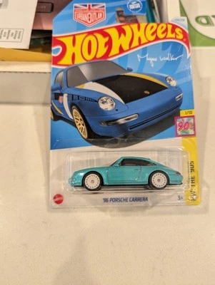 Porsche Carrera 2025 Hot Wheels Super Custom cambio de rueda pintura de cambio de color  Foto 1 de 4