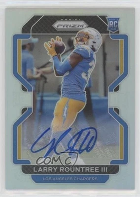 2021 Panini Prizm Silver Larry Rountree III #401 Rookie Auto RC - Image 1 of 2