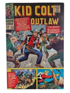 Kid Colt Outlaw 1967 Marvel Western Comic Crudo De Colección ¡Se presenta bien! Jack Kirby! - Imagen 1 de 24