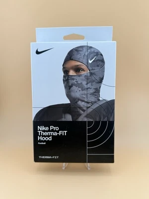Nike Pro Therma-FIT Adulto Hipercálido Fútbol Capucha Hombres’s Máscara de Esquí – Gris Camuflaje Foto 1 de 3