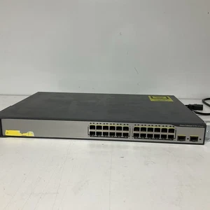 WS-C3750V2-24TS-S CISCO CATALYST 3750 V4 24PORT - Picture 1 of 4