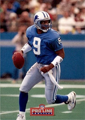 1992 Pro Line Rodney Peete Football Cards #15 - Image 1 of 2