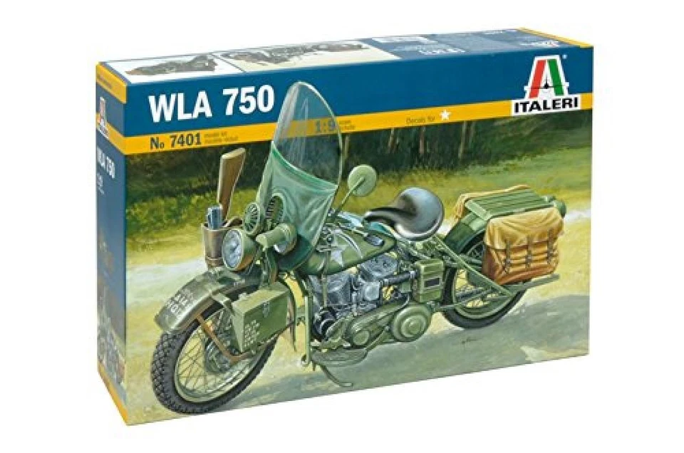 Italeri - 1/9 US Army WW II Motorcycle