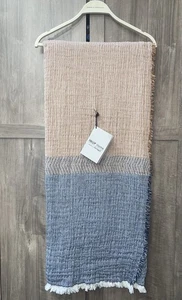 NEW INUP Home, 100% Cotton Throw, Approx, 50” X 70” Made In Portugal - Bild 1 von 3