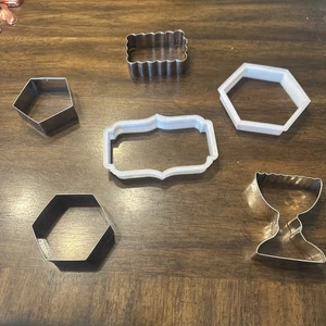 Lote de 6 cortadores de galletas - Imagen 1 de 2