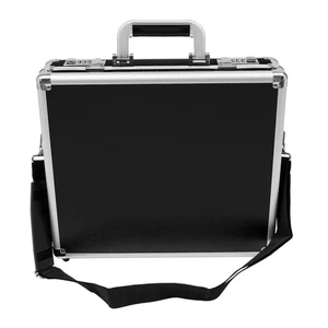 Schwarze Aktentasche mit zwei Zahlenschlössern Business Aktentaschen für Herren & Damen - Bild 1 von 14