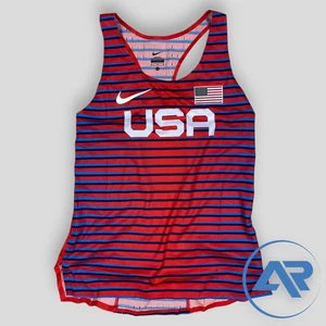 Nike Pro Elite Team USA Track & Field Running Singlet Women's Size M AO8722-XXX - Picture 1 of 6