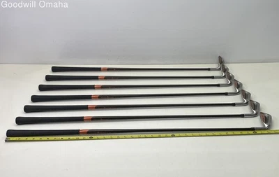 Juego de hierros TaylorMade FireSole titanio/níquel PW, SW, 5-9 diestro varilla de grafito Foto 1 de 4