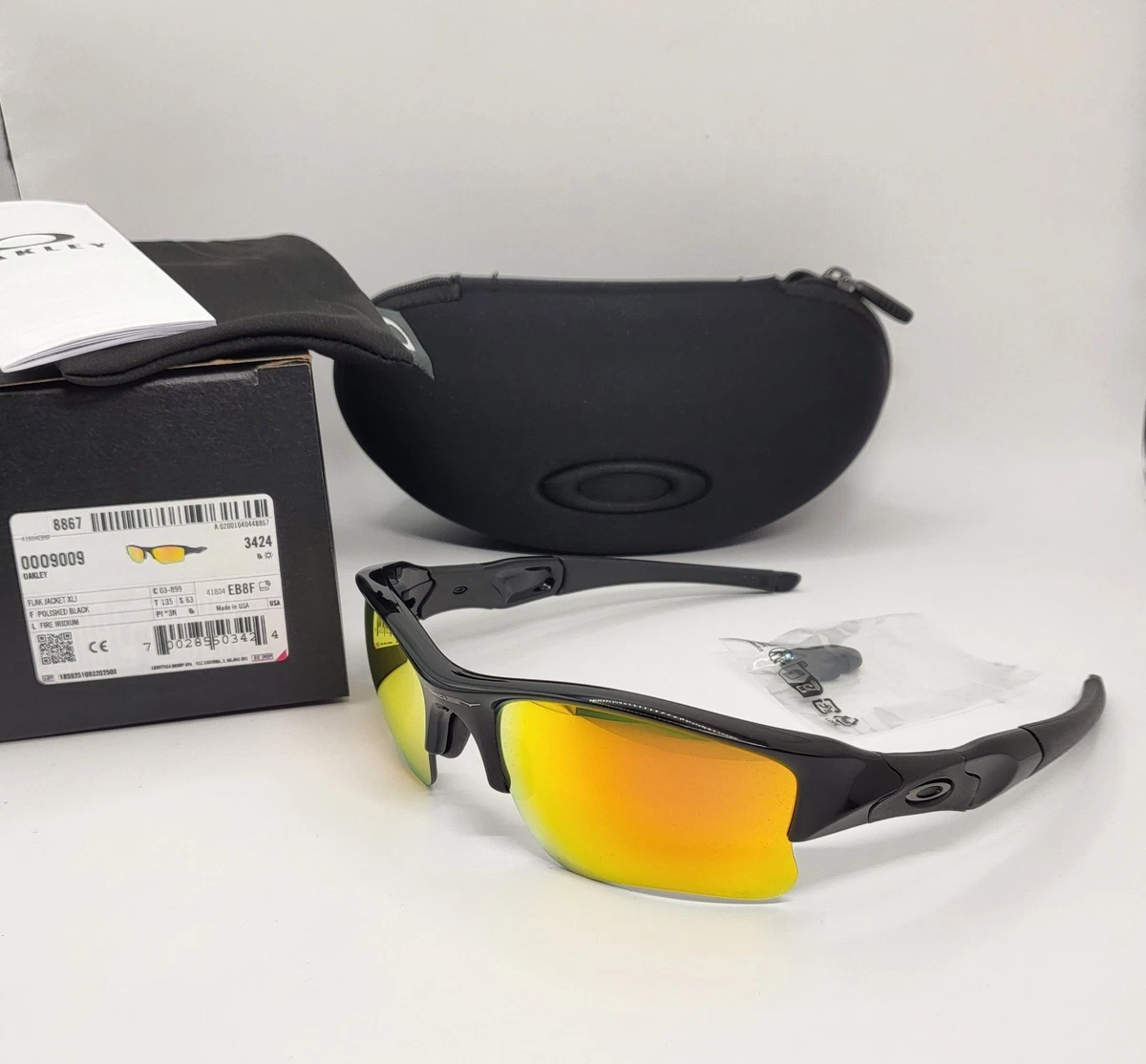 Oakley Flak Jacket Sunglasses for Men for sale - eBay