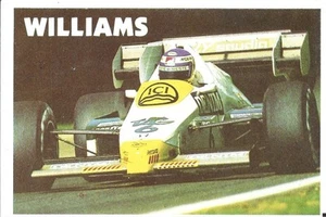 ⭕VTG Formula 1 WILLIAMS pocket calendar 1985 F1 pilot CAR - Picture 1 of 2