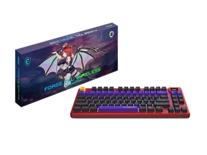 MSI Forge TKL Wireless MLG Edition Gaming Keyboard-Mechanical Linear Switches, - Picture 1 of 5