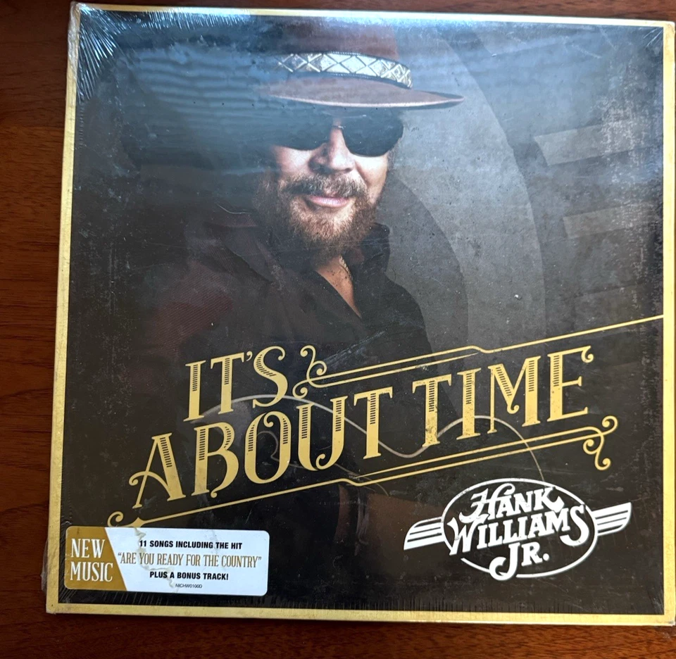 It's About Time by Williams Jr, Hank  SEALED Vinyl Record, 2016 - Image 1 of 4