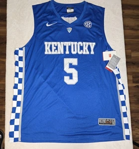 Kevin Knox Nike Elite Kentucky Wildcats Trikot #5 Neu Mit Etikett Basketball - Bild 1 von 5