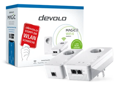 devolo Magic 2 WiFi 6 Starter Kit Powerline #37568546 - Bild 1 von 4