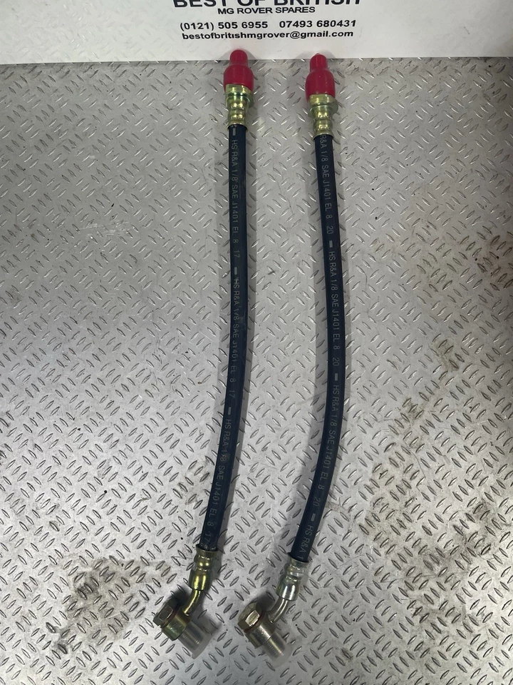 GENUNE MG TF | 2x MANGUERAS DE FRENO FLEXI TRASERAS | SHB000880 Foto 1 de 1