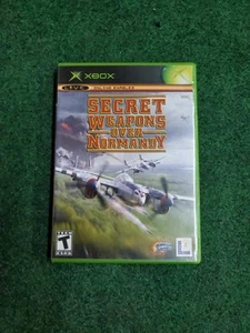 Secret Weapons Over Normandy (Xbox, 2003) W/MANUAL! Free Shipping - Picture 1 of 13