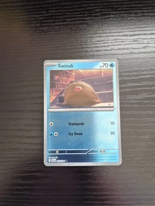Pokemon ME02: Phantasmal Flames - Swinub - Reverse Holo 023/094 - Picture 1 of 2