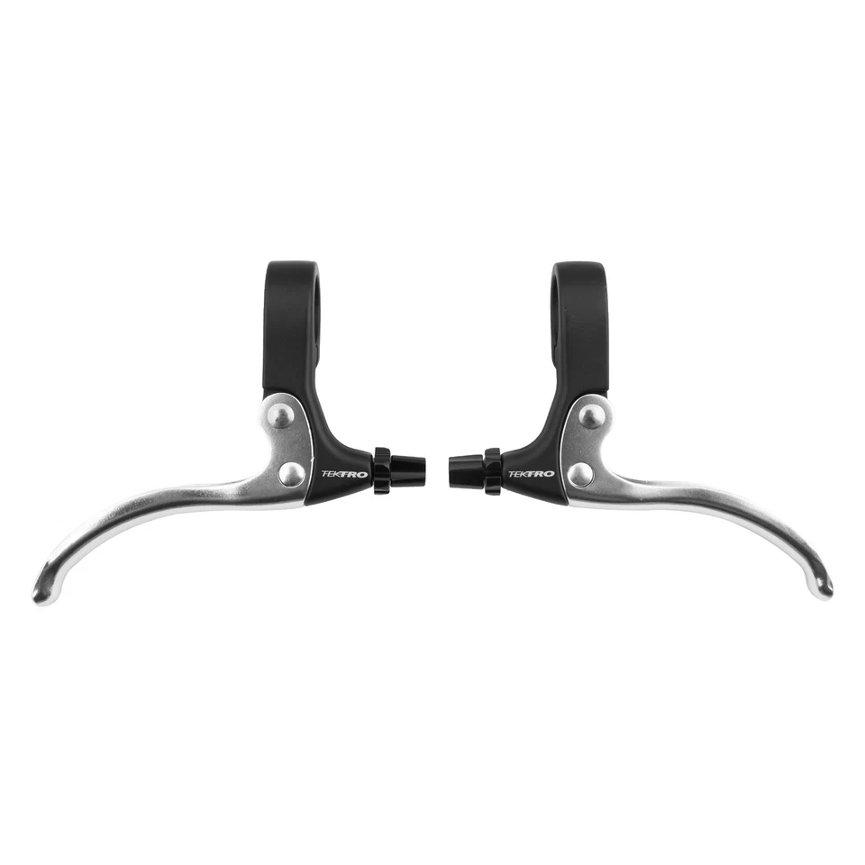 Tektro FL540 Mountain Bicycle Brake Levers // Silver/Black Pair - Image 1 of 1