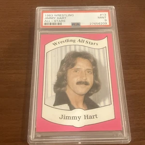 1983 WRESTLING ALL-STARS #13 JIMMY HART RC HOF PSA 9 - Bild 1 von 3