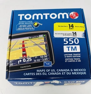 TomTom XXL 550 Widescreen GPS Navigation Brand NEW Open Box - Picture 1 of 4