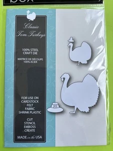Memory Box Die 99256 Classic Tom Turkeys - Picture 1 of 1