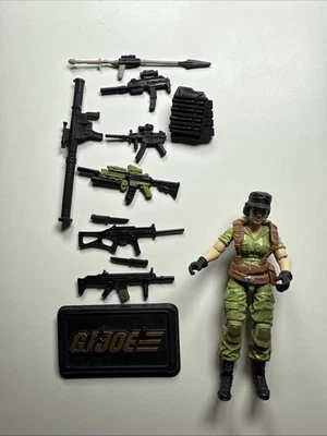 Lote de figuras del 50 aniversario de GI Joe Cobra 2015 exclusiva de TRU Lady Jaye Foto 1 de 4