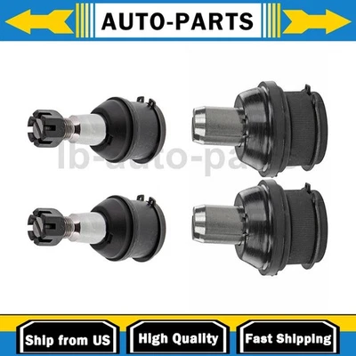 4x rótulas inferiores superiores delanteras para Ford E-250 Econoline 1992-1996 se adapta Foto 1 de 4