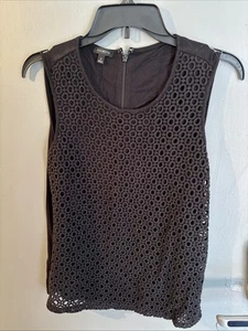 Talbots Women’s Black Sleeveless Top Size S - Picture 1 of 3