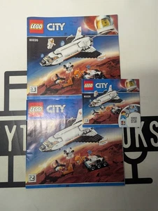 LEGO City 60226 Mars Research S Instruction Manuals Only! 3 Books Only No Bricks - Picture 1 of 2