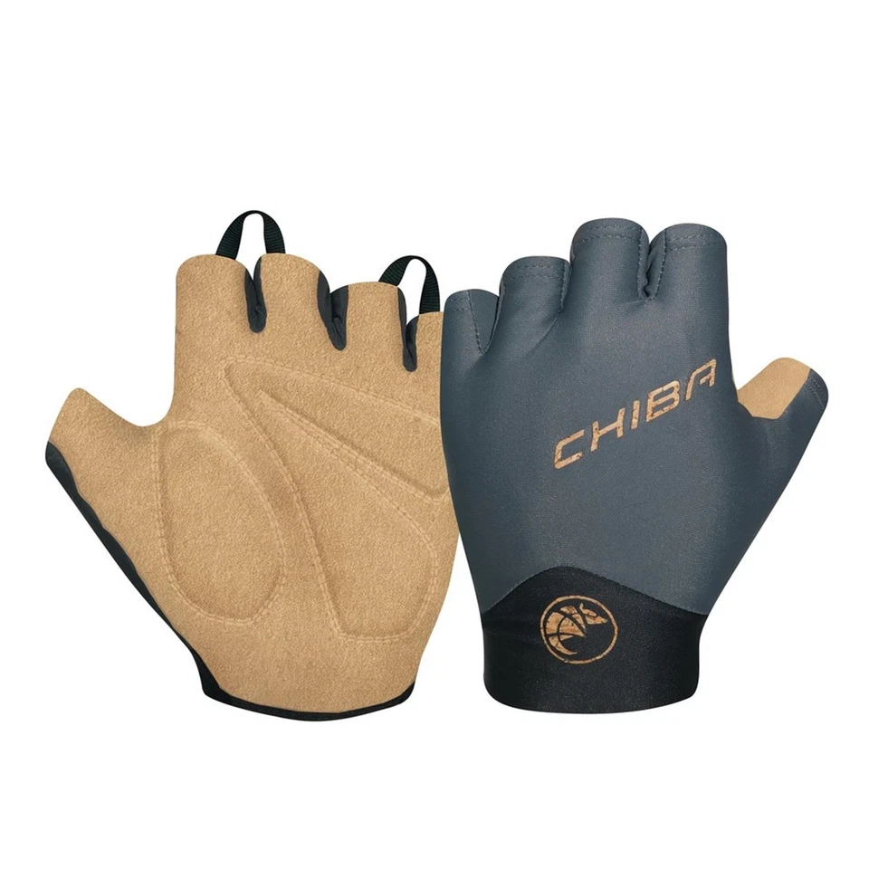 Chiba Fahrrad Handschuh ECO Glove Pro Dunkelgrau Gr. S 7