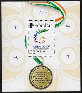 1¢ WONDER'S ~ GIBRALTAR SPORTS COMMENWEALTH GAMES AKTUELL SEHR GUTER ZUSTAND POSTFRISCH S/S ~ S38 - Bild 1 von 1