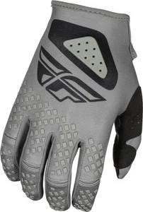 Fly Racing 378-412YM Kinetic Sym Youth Gloves Md Gray/Black - Picture 1 of 1