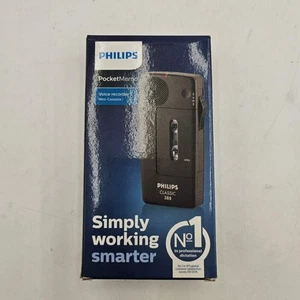 Nuevo mini casete grabadora de voz Philips PocketMemo - Imagen 1 de 3