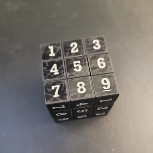 Puzzle Cubo di Rubik con Numeri - Edizione "Sudoku". Gioco logico - Foto 1 di 3