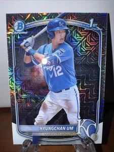2025 Bowman - Chrome Prospects Hyungchan Um #BCP-119 Mojo Refractor (RC) - Picture 1 of 2