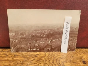 Areial View of Tickhill Doncaster South Yorks Postcard - Real Photo - Picture 1 of 2