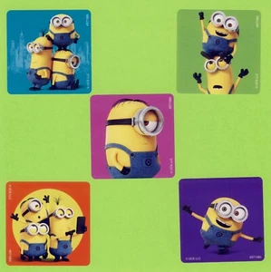 15 Minions Large Stickers - Party Favors - Rewards - Despicable Me - Picture 1 of 1