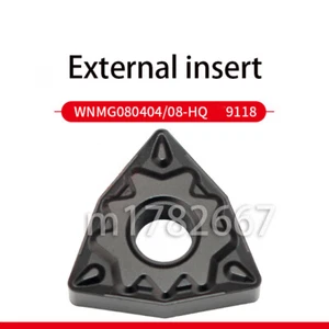 10*WNMG080404/08-HQ ZM9118 WNMG431 432 Carbide turning inserts for steel MWLNR/L - Picture 1 of 8