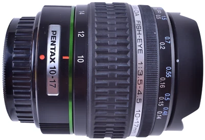 Pentax DA 10-17mm f/3.5-4.5 Wide Angle Fish-Eye Digital Camera Lens #T-53254 - Image 1 of 4