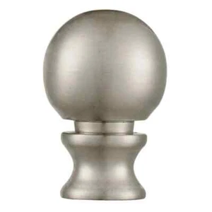 Commercial Electric Brushed Nickel Ball Lamp Finial 820757 - Picture 1 of 1