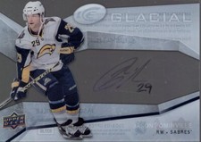 2008-09 Upper Deck Ice Glacial Graphs #GGJP Jason Pominville Auto - NM-MT