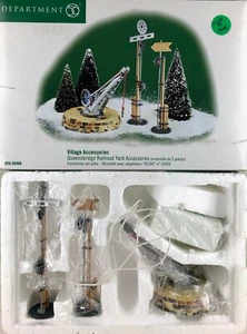 Dept 56, Village Accessories, "Queensbridge Railroad Yard Accessories", #58466 - Picture 1 of 4