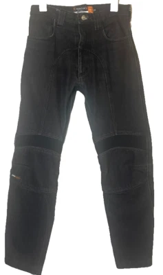 Icon Recon мотоцикла джинсы мужские 28 выцветший черный серый асфальт Tech Skater читать - Изображение 1 из 4