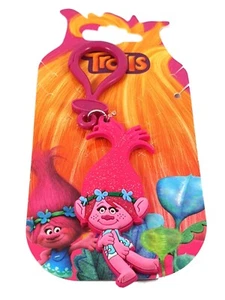 Trolls Poppy Rubber Keyring Bag Tag - Imagen 1 de 1