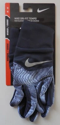 Nike Dri-FIT Tempo Run Gloves Women Thunder Blue/Hydrogen Blue/Silver Medium - Image 1 of 4