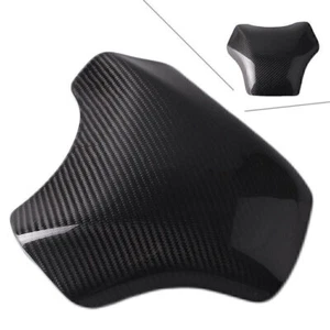 Fuel Gas Tank Cover Protector Guard For Kawasaki Ninja ZX10R 04 05 Carbon Fiber - Picture 1 of 8