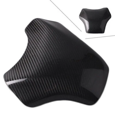 Fuel Gas Tank Cover Protector Guard For Kawasaki Ninja ZX10R 04 05 Carbon Fiber - Image 1 of 4